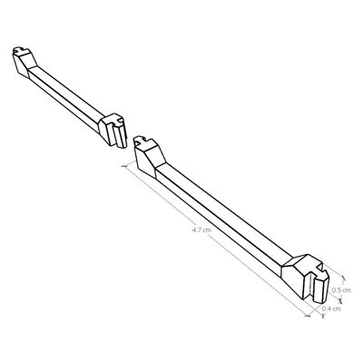 layer crossbar 100cmx2  (50pcs / group)